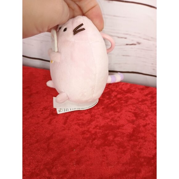 Pusheen Ice Cream Mystery Plush‎ Clip Keychain - Pink & Purple 4.5 Inches - Picture 4 of 7